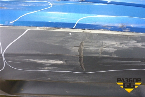 Бампер задний (после 2014г под парктроник) (8U0807385C) для Audi Q3 с 2011-2018г (Ку 3)