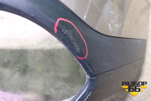 Бампер задний (после 2014г под парктроник) (7P5807421B) для Porsche Cayenne с 2010-2017г (Каен)