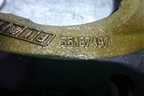 Крышка коленвала задняя (1.4л 350A1000) (55187497) для Fiat Grande Punto с 2005г (Гранде Пунто)