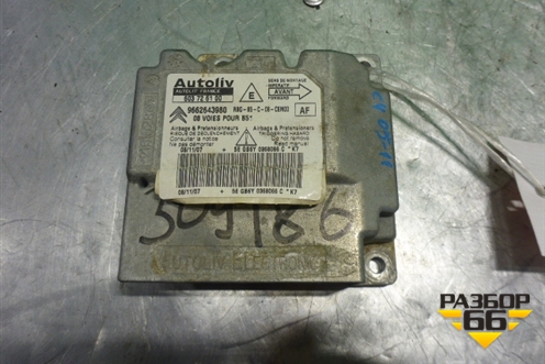 Блок управления AIR BAG (9662643980) для Citroen C4 с 2005-2011г (С4)