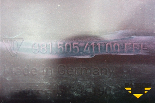 Бампер задний (без юбки) (98150541100FFF) для Porsche Boxster 2012-2016г