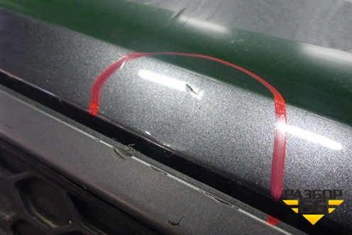 Бампер задний (S-Line под парктроник) (8R0807385D) для Audi Q5 c 2008-2017г (Ку 5)