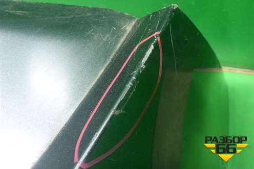 Бампер задний (S-Line под парктроник) (8R0807385D) для Audi Q5 c 2008-2017г (Ку 5)