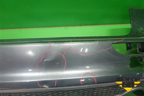 Бампер задний (S-Line под парктроник) (8R0807385D) для Audi Q5 c 2008-2017г (Ку 5)