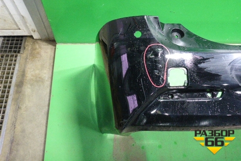 Бампер задний (под парктроник) (5215958160) для Toyota Alphard с 2015г