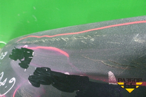 Юбка переднего бампера (CN1517D957) для Ford EcoSport с 2014г (Экоспорт)