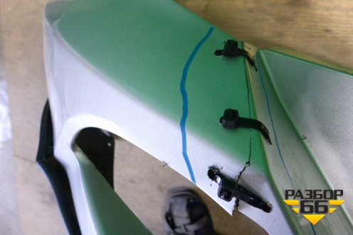 Бампер задний (после 2015г) (5215942280) для Toyota Rav-4 с 2012-2019г (Рав 4)