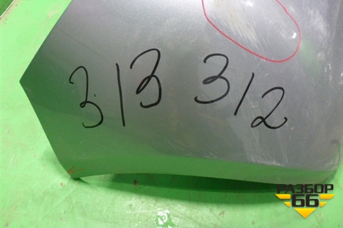 Бампер задний для Toyota Yaris с 2005-2011г (Ярис)