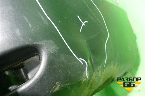Бампер задний (до 2017г) (850224EA0H) для Nissan Qashqai (J11E) с 2013г (Кашкай)