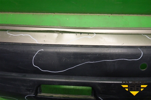 Бампер задний (под парктроник) (85022JD00H) для Nissan Qashqai (J10E) с 2006-2013г (Кашкай)