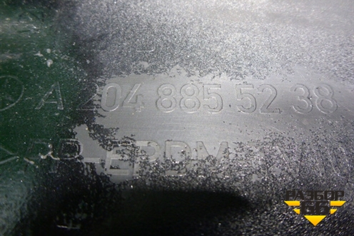 Бампер передний (после 2012г под парктроник и омыватели) (A2048855238) для Mercedes Benz GLK-Klass X204 с 2008г (ГЛК)