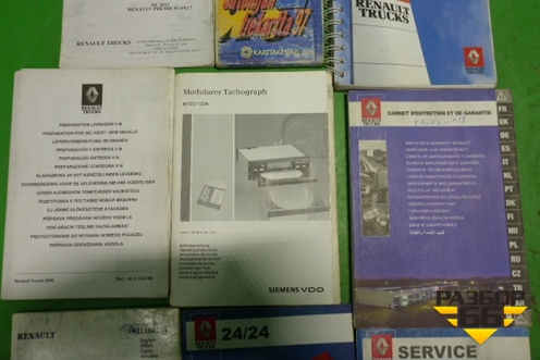 Книга по автомобилю (комплект) для Renault TRUCK Premium 2 с 2005-2013г (Премиум 2)