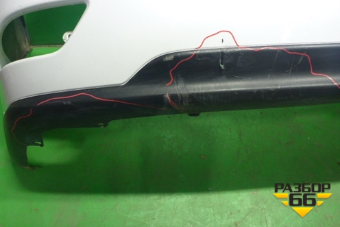 Бампер задний (под парктроник) (5215948100) для Lexus RX 300 c 2009-2015г (РХ)