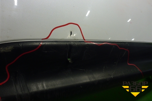 Бампер задний (под парктроник) (5215948100) для Lexus RX 300 c 2009-2015г (РХ)