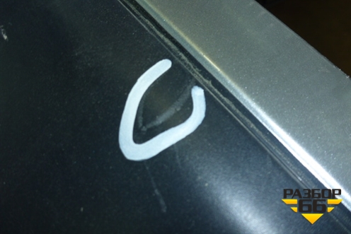 Бампер задний (85022JD00H) для Nissan Qashqai (J10E) с 2006-2013г (Кашкай)