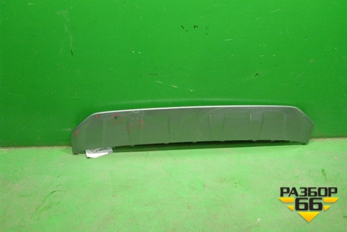 Накладка переднего бампера (4M0807733D) для Audi Q7 c 2015г (Ку 7)