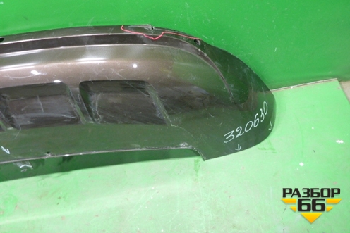 Юбка заднего бампера (после 2012г под парктроник) (8R0807521AS) для Audi Q5 c 2008-2017г (Ку 5)