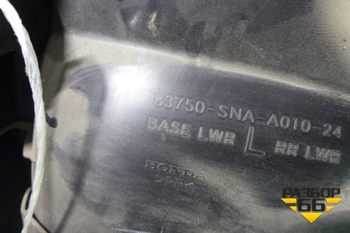 Обшивка двери задней левой под электрику (83750SNA) для Honda Civic 4D с 2006-2012г (Цивик)