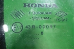 Стекло двери задней правой форточка (2008г) для Honda Civic 4D с 2006-2012г (Цивик)