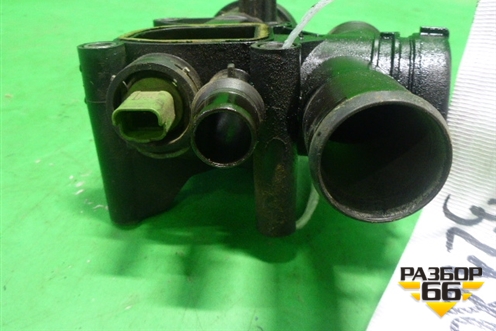Корпус термостата (в сборе 2.0л QXBA TDI) (9656182980) для Ford Mondeo 4 с 2006-2014г (Мондео)
