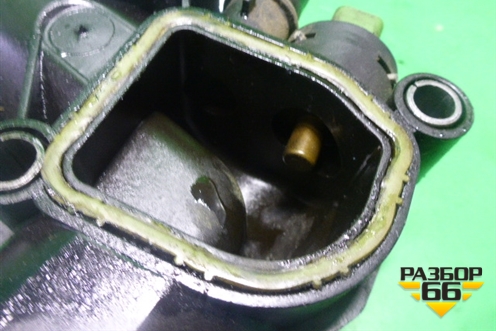 Корпус термостата (в сборе 2.0л QXBA TDI) (9656182980) для Ford Mondeo 4 с 2006-2014г (Мондео)