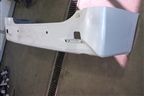 Бампер задний (под парктроник) (5215958160) для Toyota Alphard с 2015г