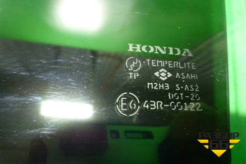 Стекло двери задней левой (седан) (73450SEA000) для Honda Accord(CL-CM) с 2003-2007г (Аккорд)