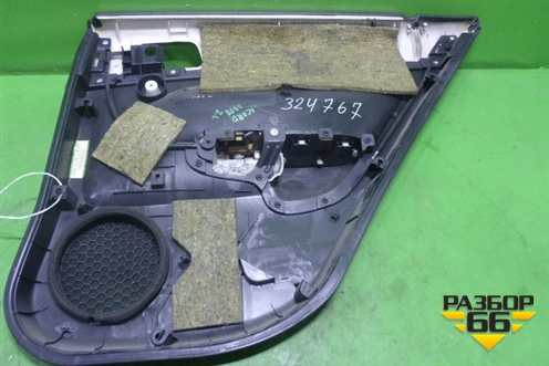 Обшивка двери задней левой под электрику (черная кожа) (83750SEA0030) для Honda Accord(CL-CM) с 2003-2007г (Аккорд)