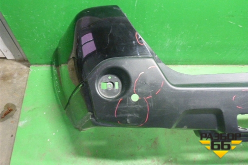 Бампер задний (под парктроник) (85022JU14H) для Nissan X-Trail (Т31) с 2007-2014г