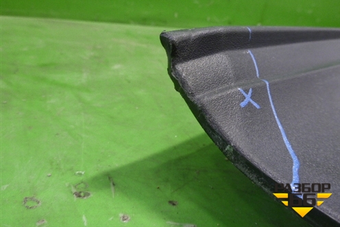 Накладка заднего бампера (до 2012г) (5216260040) для Toyota Land Cruiser (200) с 2008г (Ленд Крузер)