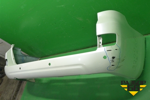 Бампер задний (после 2015г под парктроник) (5215960740) для Toyota Land Cruiser (200) с 2008г (Ленд Крузер)