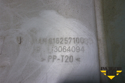 Обшивка стойки центральная нижняя левая (81625710083) для MAN TGS с 2007г (ТГС)