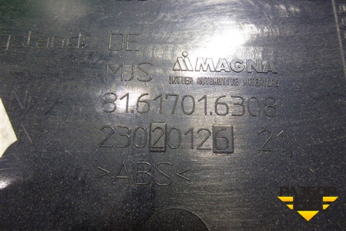 Карман (на консоль) (81617016308) для MAN TGS с 2007г (ТГС)