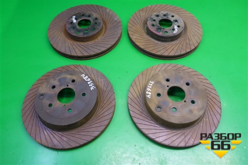 Диски тормозные (комплект) (WRX STI) для Subaru Impreza (GH-GE) с 2008-2011г