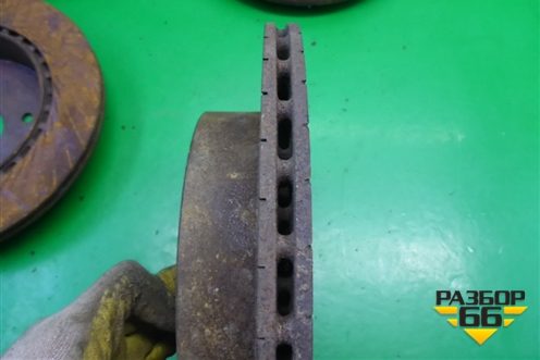Диски тормозные (комплект) (WRX STI) для Subaru Impreza (GH-GE) с 2008-2011г