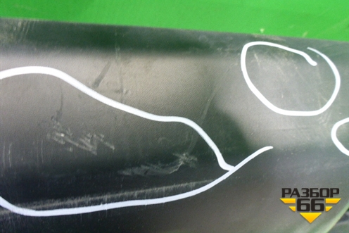 Юбка переднего бампера (до 2015г 2.4л) (71102T0AZY00) для Honda CR-V(RM) с 2012г (ЦРВ СРВ) 