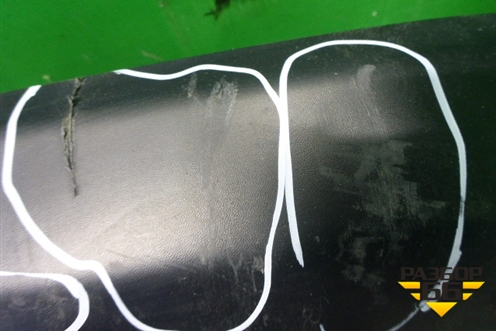 Юбка переднего бампера (до 2015г 2.4л) (71102T0AZY00) для Honda CR-V(RM) с 2012г (ЦРВ СРВ) 