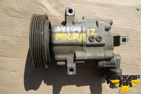 Компрессор кондиционера для Nissan Micra (К12Е) с 2002-2010г