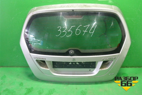 Дверь багажника со стеклом (в сборе) (6910054822) для Suzuki Liana с 2001г (Лиана)