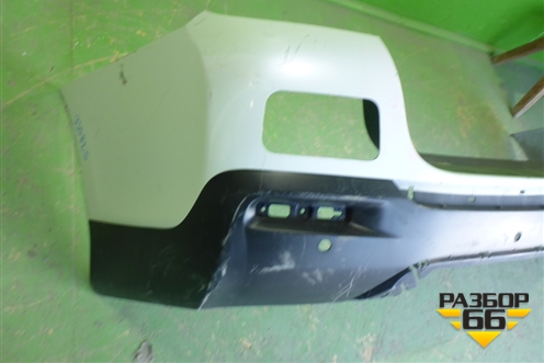 Бампер задний (под парктроник) (5215948170) для Toyota Highlander с 2007-2013г (Хайлендер)