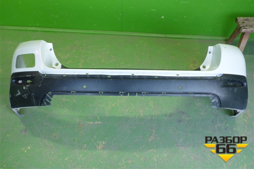 Бампер задний (под парктроник) (5215948170) для Toyota Highlander с 2007-2013г (Хайлендер)