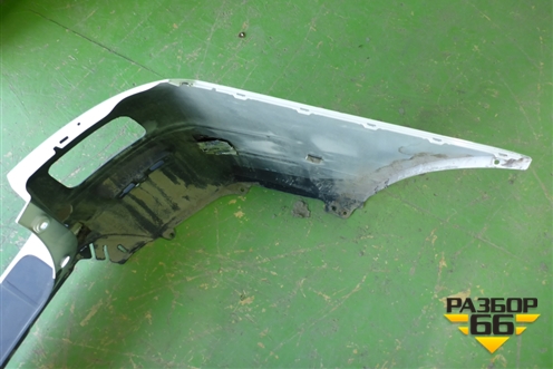 Бампер задний (под парктроник) (5215948170) для Toyota Highlander с 2007-2013г (Хайлендер)