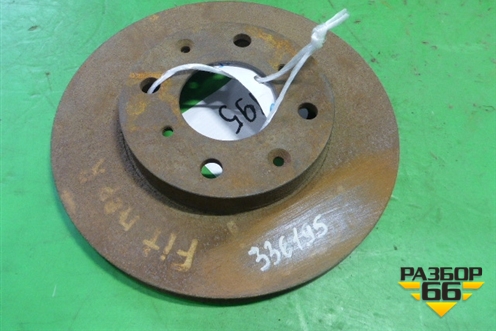 Диск тормозной передний для Honda Jazz(GD) с 2002-2008г (Джаз)