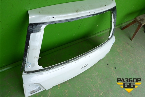Дверь багажника без стекла верхняя (до 2015г) (6700560D11) для Toyota Land Cruiser (200) с 2008г (Ленд Крузер)