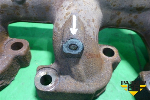 Коллектор выпускной (2.2л PSA4HU) для Peugeot Boxer с 2006г (Боксер)