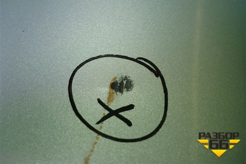 Бампер задний (после 2014г под парктроник) (A1668859925) для Mercedes Benz ML-Klass W166 c 2011г (МЛ)