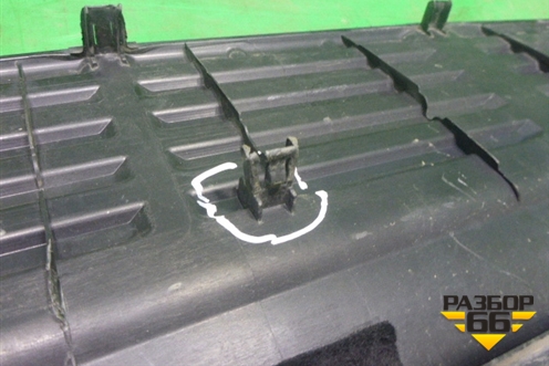 Накладка заднего бампера (до 2012г) (5216260040) для Toyota Land Cruiser (200) с 2008г (Ленд Крузер)