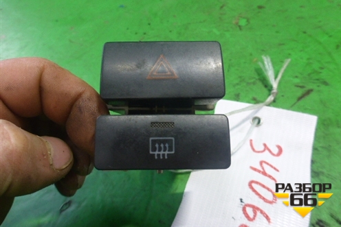 Модуль кнопок (аварийки и обогрева заднего стекла) (3748200) для BYD F3 с 2007г (Ф3)