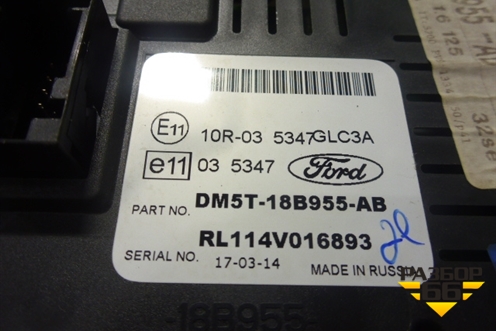 Дисплей информационный (DM5T18B955AB) для Ford Focus 3 с 2011г (Фокус)