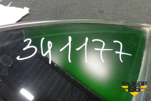 Стекло двери задней правой форточка (2008г) для BYD F3 с 2007г (Ф3)